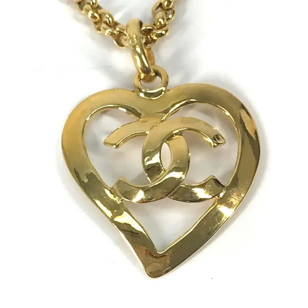 CHANEL Vintage Gold Necklace